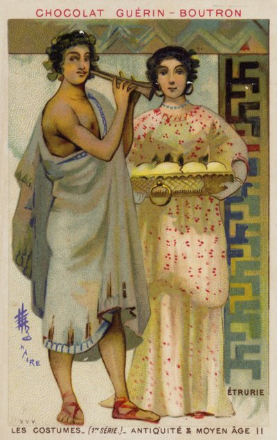 Etruscan Costumes by French School